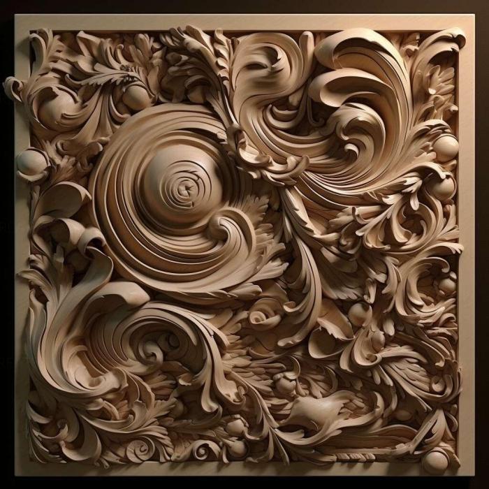 نموذج ثلاثي الأبعاد لآلة CNC 3D Art 